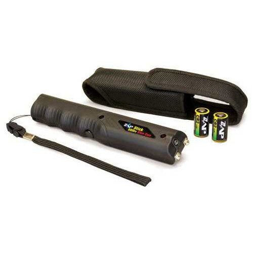 Zap ZAPSTK800FB Zap Stick Stun Gun/Flashlight Portable 9 oz Contact Black